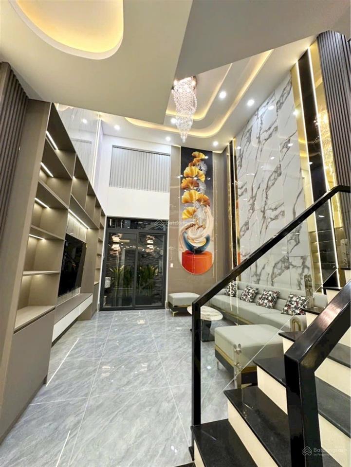Nhà 5 tầng thạnh lộc 31, q.12 63m hẻm ô tô tặng full nội thất chỉ 6,5tỷ diện tích 63m