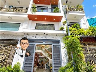 Nhà 5 tầng nhà phố đẹp hẻm ô tô thông 7 chỗ ngủ trong nhà ngộp bank giá 6.35tỷ tl n