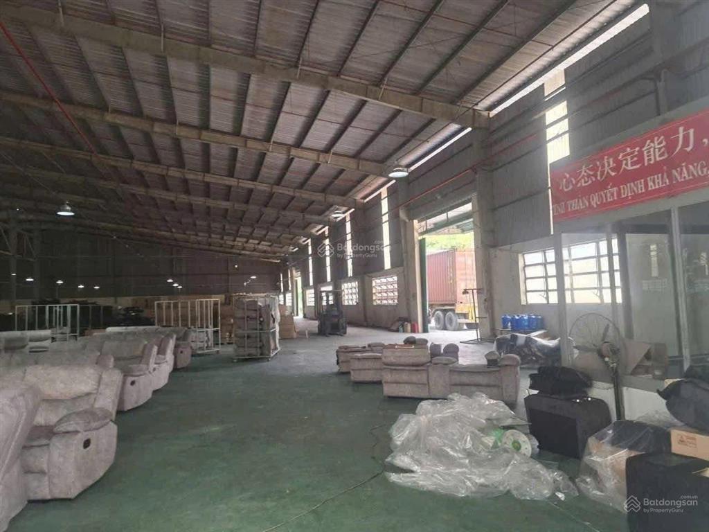 Cho thuê 6.600m2 nhà xưởng tân định bến cát bình dương pccc tự động