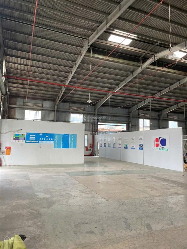 Cho thuê 2.283m2 nhà xưởng trong kcn thủ dầu một tp mới bình dương