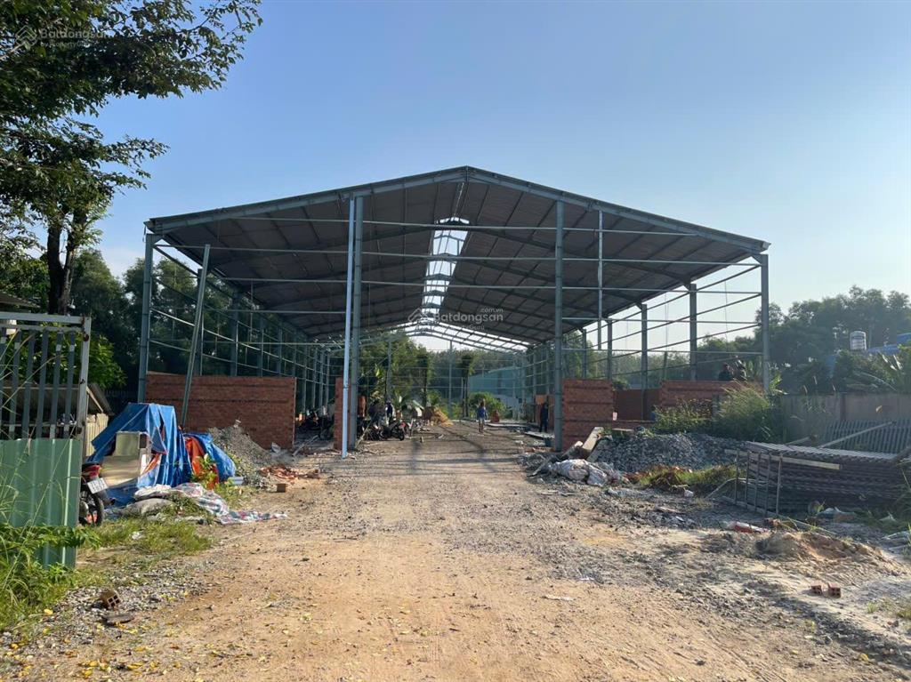 Cho thuê 1.000m2 nhà xưởng mới tại hòa lợi bến cát bình dương