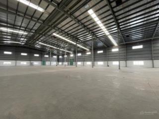 Cho thuê 6.500m2 nhà xưởng trong kcn mỹ phước, bến cát bình dương giá 642 triệu/tháng