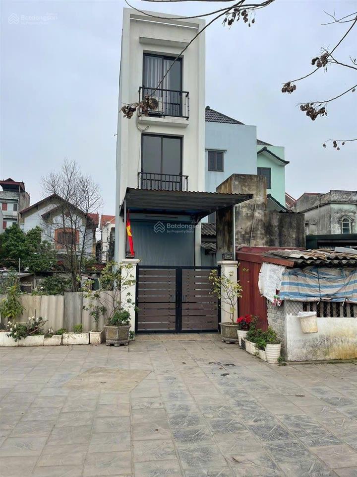 Bán nhà 3 tầng 2 mặt tiền view hồ mai hiên, đông anh diện tích 78m