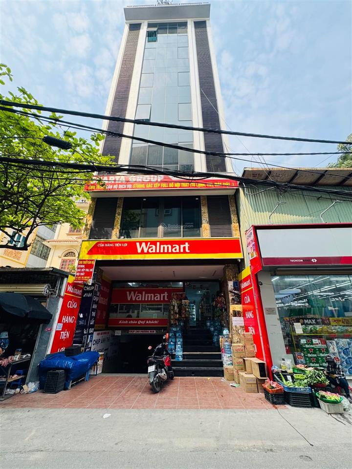 Bán tòa apartment hàm nghi  9 tầng thang máy  36 phòng + winmart  khai thác 240tr/th