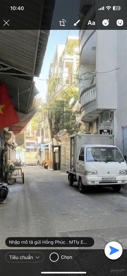 Khu vip nhà bán. bình thạnh hẻm xe tải thông dtsd 38m2  3 tầng 2 pn chỉ 1.75tỷ vị trí hiếm nhà bán
