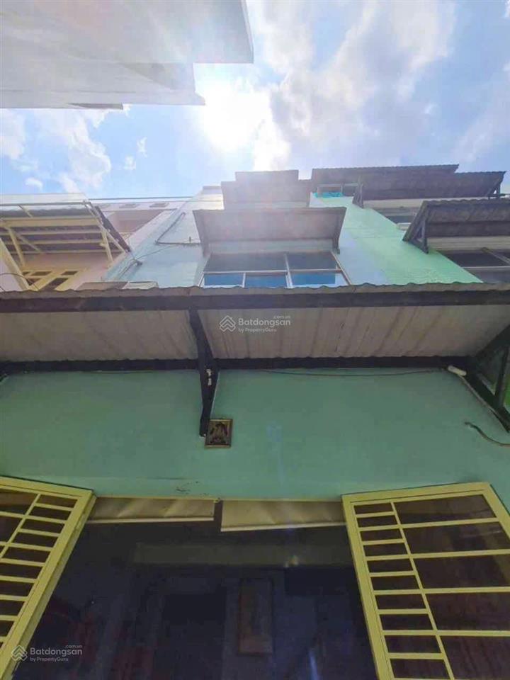 Nhà bán. hẻm xe hơi đậu cửa nơ trang long bình thạnh  40m2  4 tầng 5pn chủ lâu đời chỉ 6.58tỷ tl