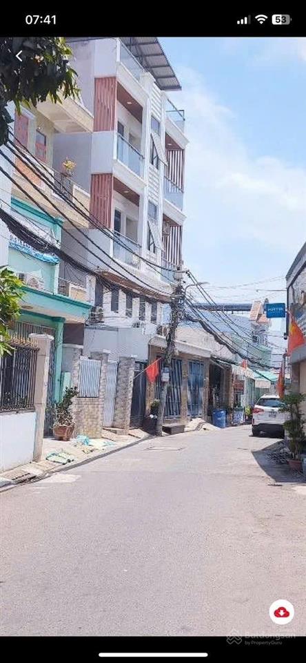 Nhà. bán sát công an p11 bình thạnh hẻm xe hơi nguyễn hồng phan văn trị 82 m2 4 tầng btct sân t