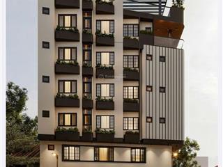 Siêu ngon. tòa chdv cạnh đh đông á, cđ fpt. 100m2, 7 tầng, 28 phòng kk. dt 125tr/th. giá đầu tư