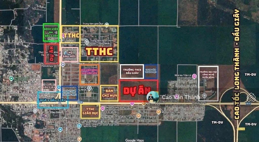 Đất nền, nhà phố , biệt thự ngay mặt tiền ql1a,ql20 cách sân bay qt long thành 15 p.  0941 007 ***