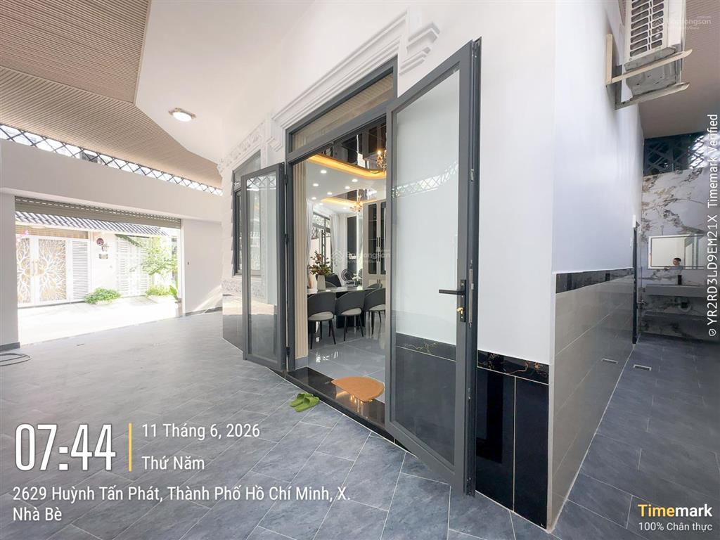 Bán nhà phố góc 2 mặt tiền kdc huỳnh tấn phát  nhà bè