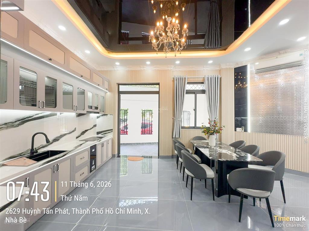 Bán nhà phố góc 2 mặt tiền kdc huỳnh tấn phát  nhà bè