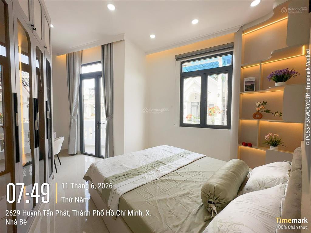 Bán nhà phố góc 2 mặt tiền kdc huỳnh tấn phát  nhà bè