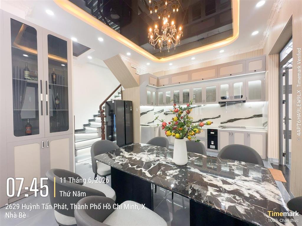 Bán nhà phố góc 2 mặt tiền kdc huỳnh tấn phát  nhà bè