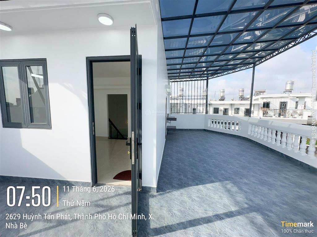 Bán nhà phố góc 2 mặt tiền kdc huỳnh tấn phát  nhà bè