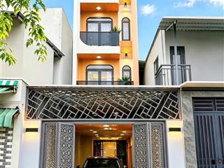 Nhà phố 4 tầng mặt tiền hẻm kinh doanh 8m đường chyên dùng 9 quận 7.