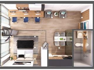 Bán căn hộ chung cư aurora residences, bến bình đông, 14, quận 8, giá tốt 1.950 tỷ, 40m2