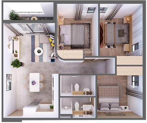 Căn hộ aurora quận 8 3pn 78m² 3,95 tỷ view sông, kế bên cầu chà và, xem nhà thực tế  0938 820 ***