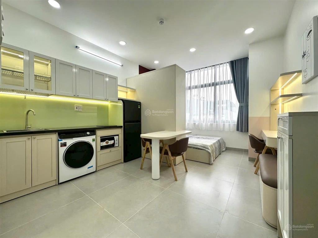 Cho thuê cc mini 1pn 1wc full nội thất tại nguyễn văn đậu, 6,5 triệu, 35m2
