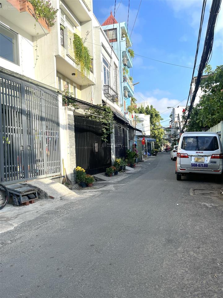 Tân phú 85m²  chỉ 7.99ty  ko lộ giới  hẻm thông 6m  4 tầng  4pn  giáp tân bình âu cơ