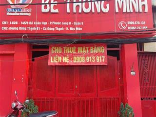 Chính chủ cho thuê nhà mặt tiền làm kho  xưởng, văn phòng, nhà trẻ, phòng trọ đường đỗ xuân hợp