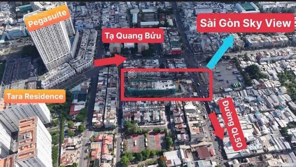 Cần bán gấp suất nội bộ căn 2pn2wc dự án saigon sky view. vị trí độc tôn 4 mặt tiền tạ quang bửu