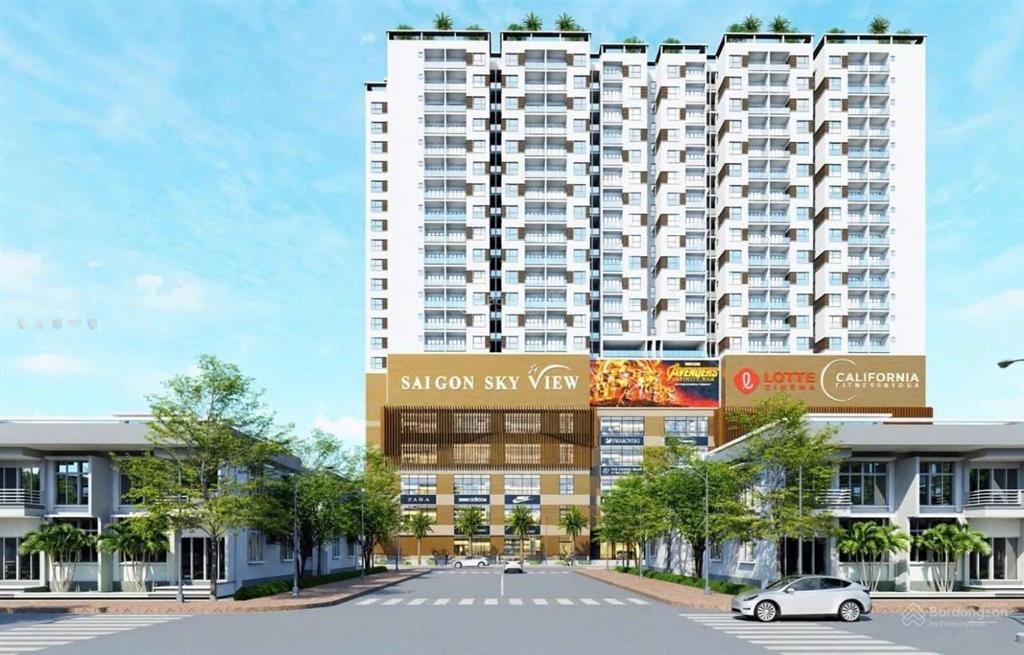 Bắt đáy quận 8 4,05 tỷ căn 2pn saigon sky view  tttm 7 tầng, sát metro 5!