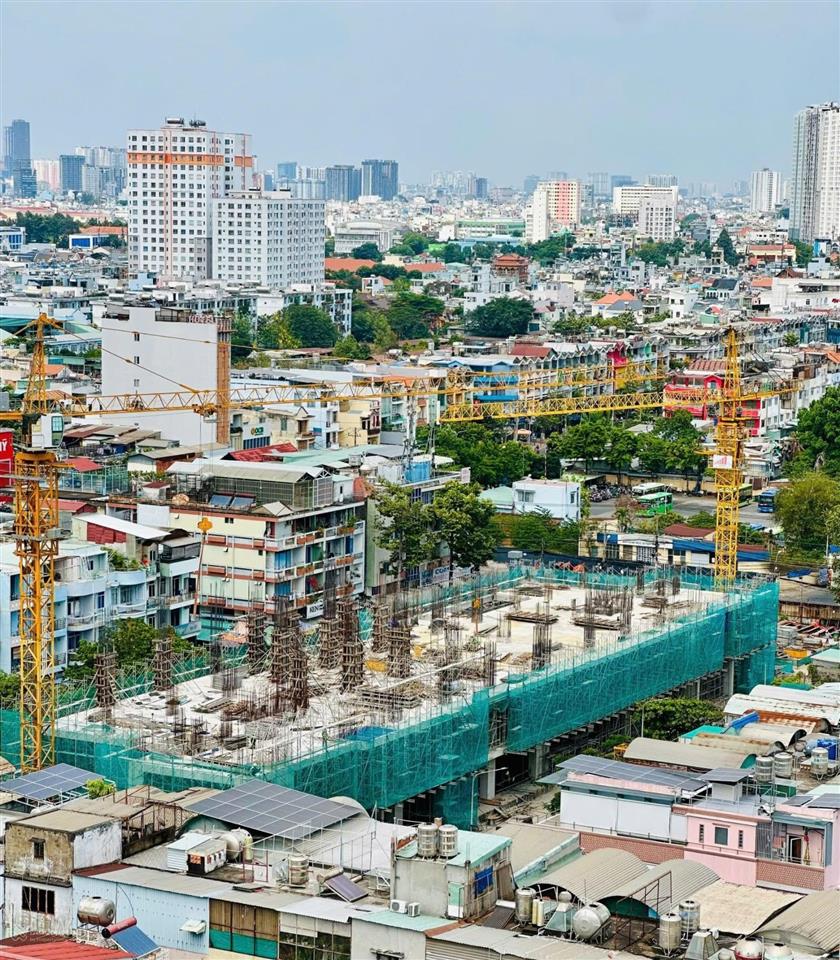 Hàng hiếm q8! căn 2pn saigon sky view chỉ 4,05 tỷ  xây tới tầng 5, ngã tư tạ quang bửu
