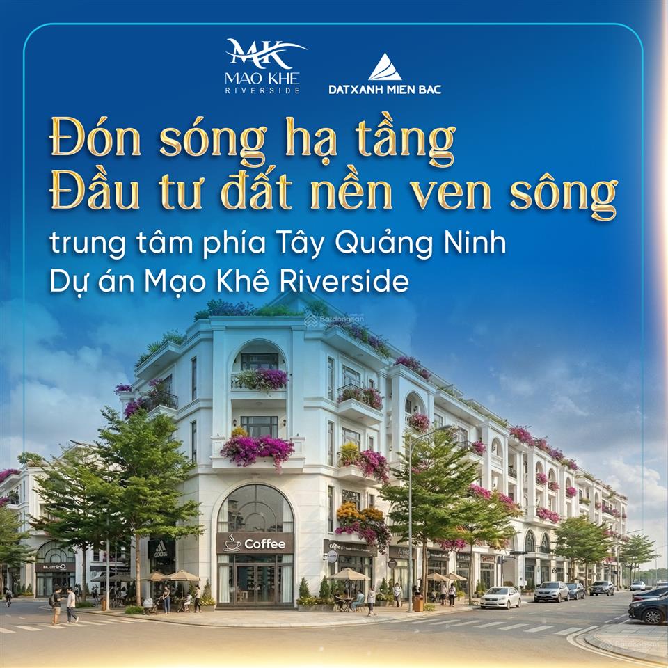 Mở bán đất nền có sổ trung tâm  dự án mạo khê riverside, quảng ninh. chiết khấu tới 19,5%