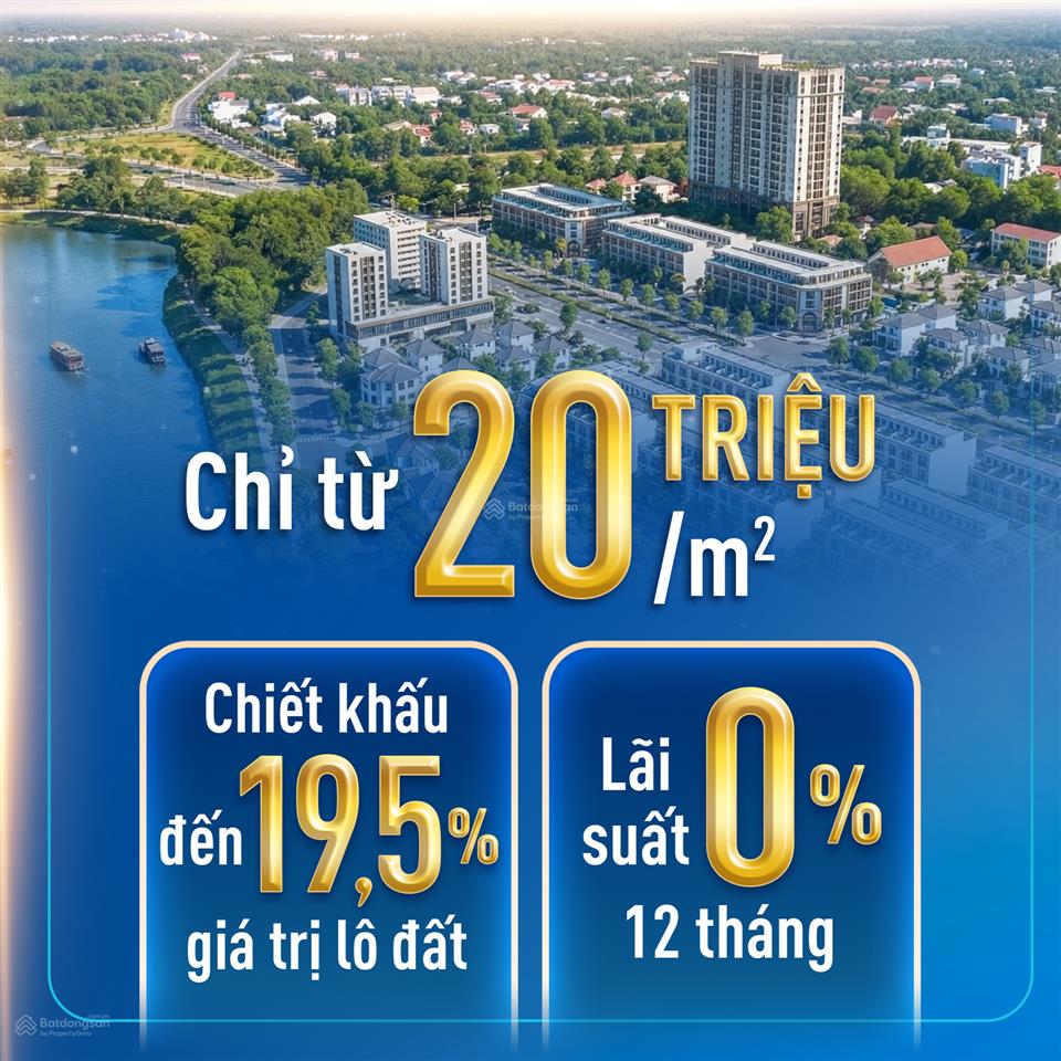 Mở bán đất nền có sổ trung tâm  dự án mạo khê riverside, quảng ninh. chiết khấu tới 19,5%