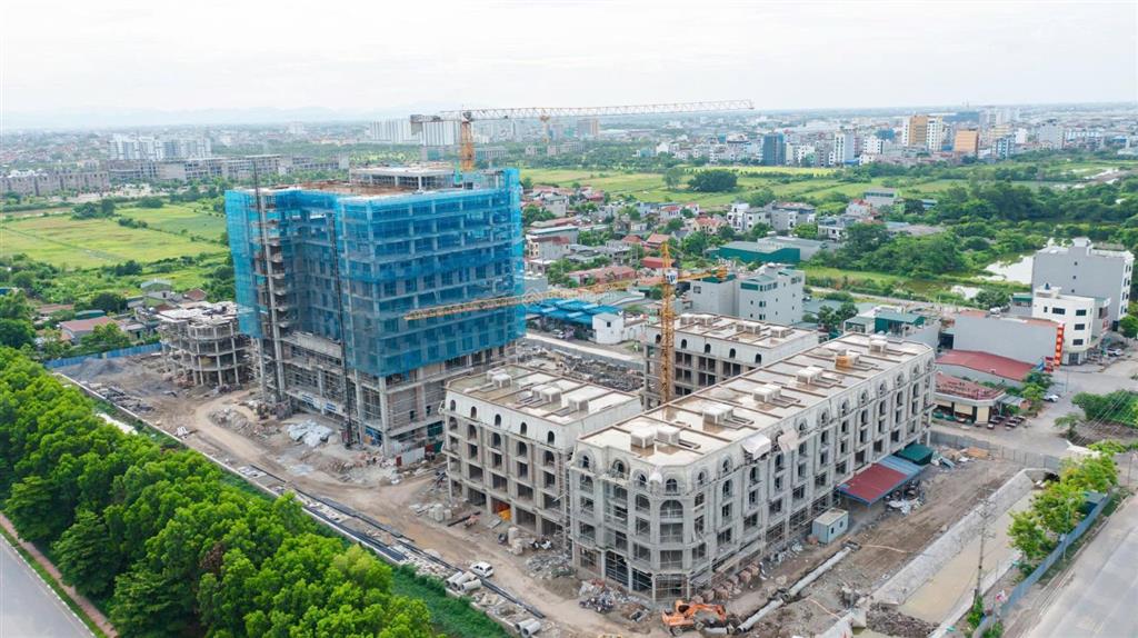 Đồng văn diamond sở hữu không gian sống đẳng cấp với khách sạn 12 tầng và bể bơi vô cực