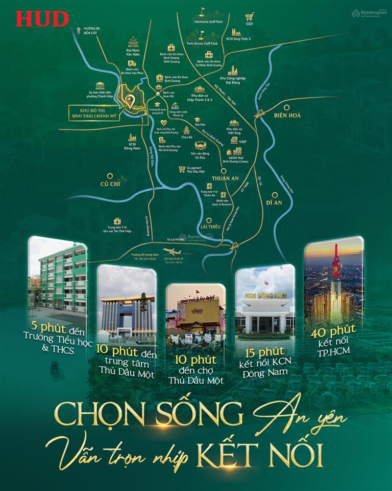 Biệt thự ven sông 322.2m2 tại hud chánh mỹ, giá 28 triệu/m2, trung tâm thủ dầu một