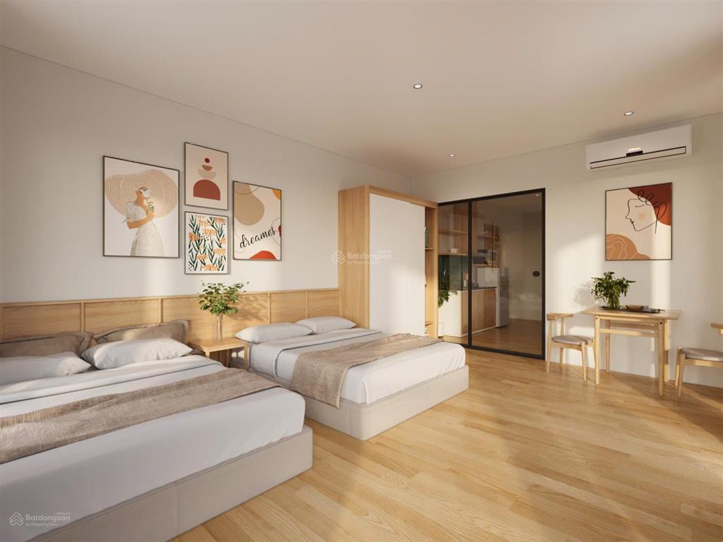 Căn vip hiếm! full đồ trọn gói az căn 2 giường 40m2 đẳng cấp tại asahi stay tiền hải