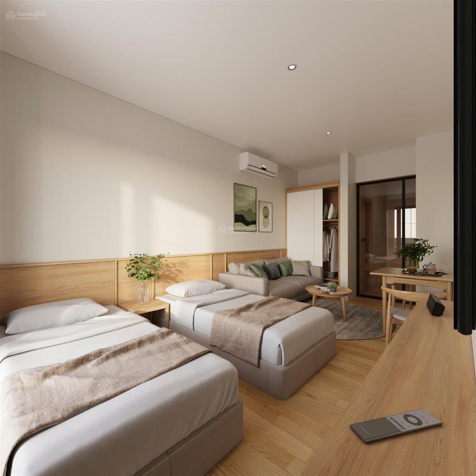Căn vip hiếm! full đồ trọn gói az căn 2 giường 40m2 đẳng cấp tại asahi stay tiền hải