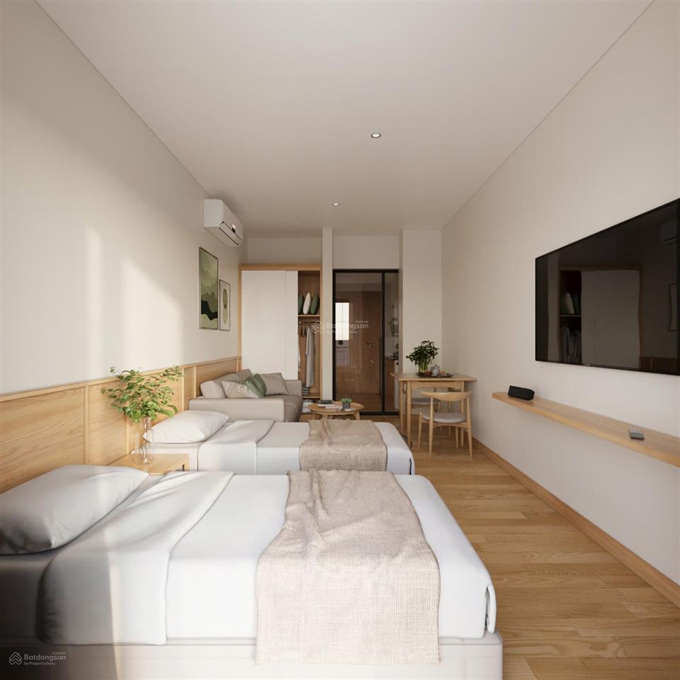 Căn vip hiếm! full đồ trọn gói az căn 2 giường 40m2 đẳng cấp tại asahi stay tiền hải