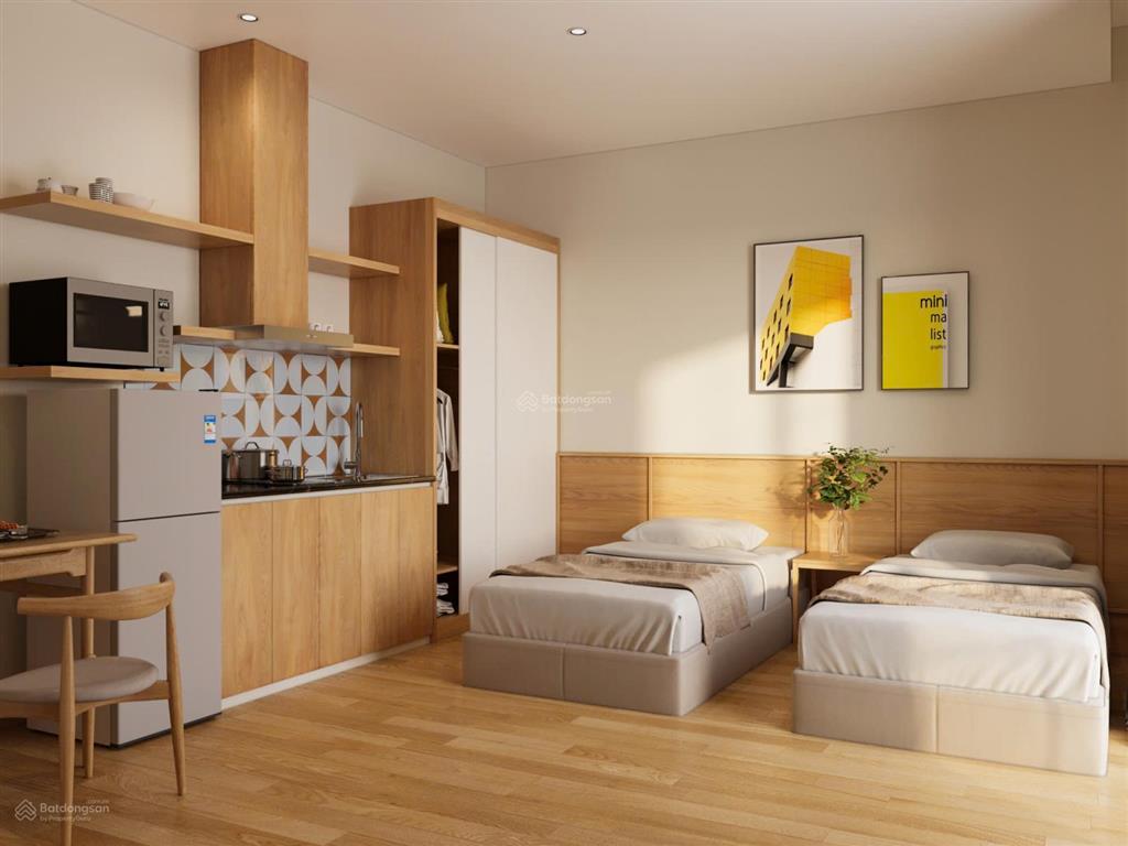 Studio 24m2 đáng từng đồng tại tiền hải full đồ + ban công thoáng chỉ 10tr/tháng