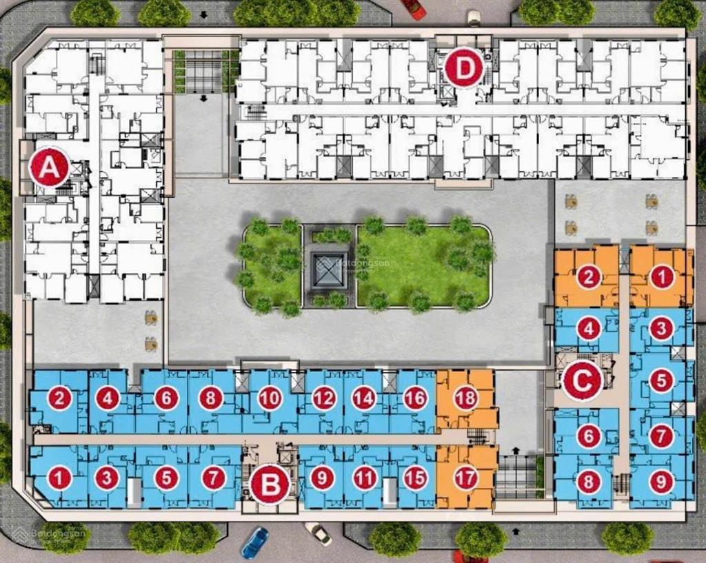 Căn hộ 2pn, 2wc tại thanh bình residence, giá cực chất chỉ với 1,6 tỷ, 58m2