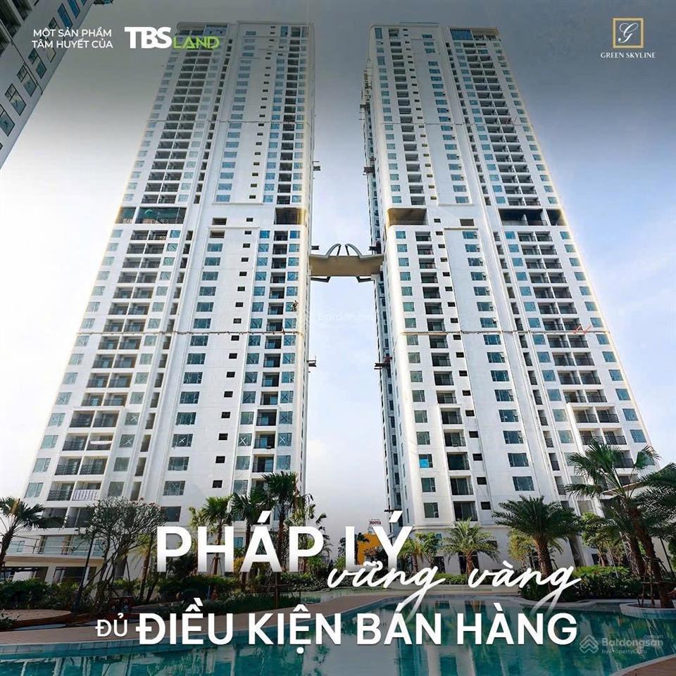 Bán cc 2pn, 2wc, 68m2 tại green skyline, dĩ an, 3,944 tỷ, chính chủ uy tín
