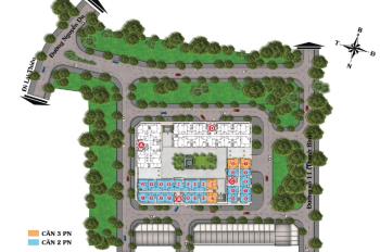 Cho thuê cc 66m2 5 triệu, 2pn, 2wc view đẹp tại thanh bình residence, bình dương có máy lạnh