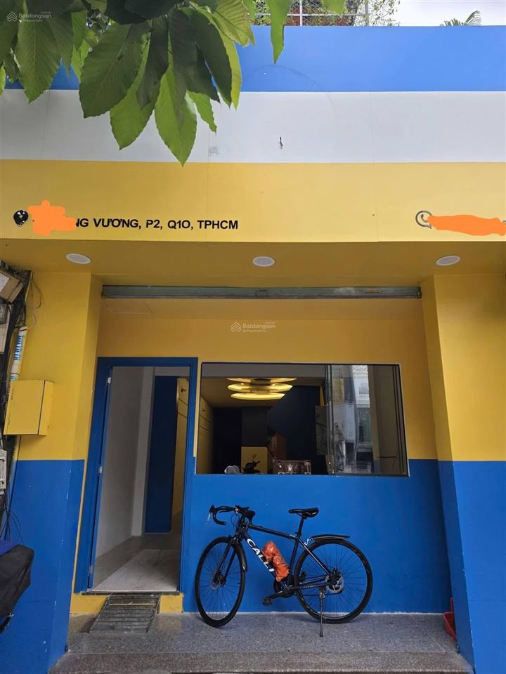Cho thuê mbkd mặt tiền hùng vương, p2, q10, dtsd 100m2, wc riêng giá 18tr/tháng