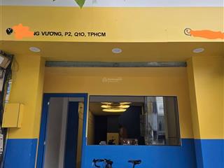 Cho thuê mbkd mặt tiền hùng vương,p2,q10, dtsd 100m2, lối đi riêng,wc riêng giá 24tr/tháng.