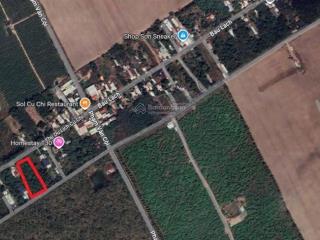 Bán đất mặt tiền đường bàu lách xã phạm văn cội (cũ), củ chi