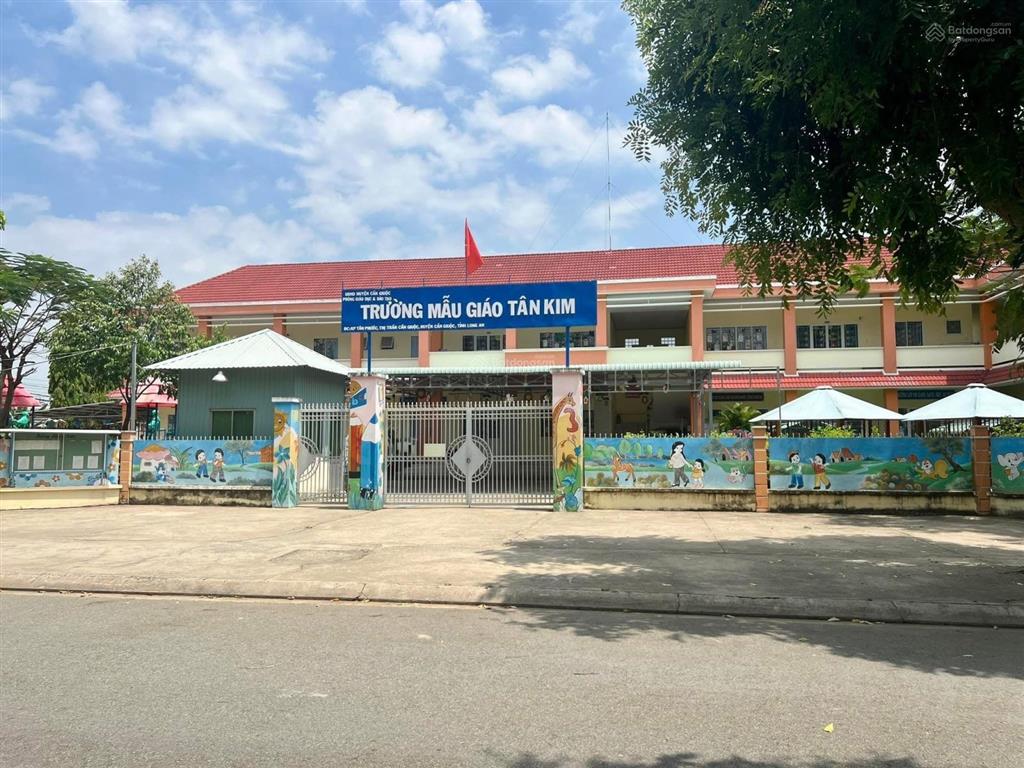 Chính chủ bán đất kdc đặng huỳnh  đối diện cổng mẫu giáo tân kim