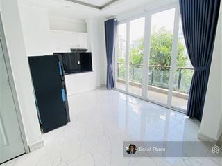 Mới 100%  phòng studio nội thất cơ bản rộng 35m2 hẻm oto an ninh , gần ga metro , vinhomes