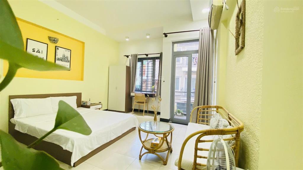Căn 1pn nguyễn cửu vân tiện nghi full nội thất new 100% + máy giặt riêng + ban công .  0989 785 ***