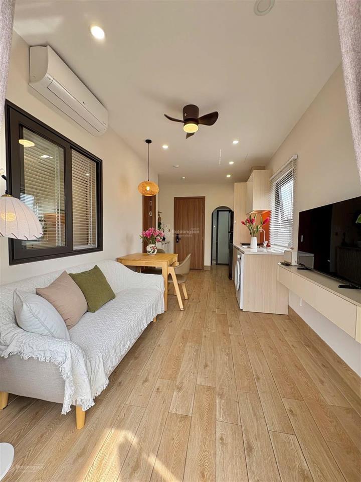 Căn hộ 1pn full nội thất  mới 100% ban công  gần ga metro văn thánh.  kaity 0989 785 ***
