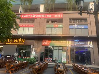 Bán shophouse 2 tầng chân đế zone 4 vinhomes smart citydt 1708m²mặt tiền rộngkinh doanh sầm uất