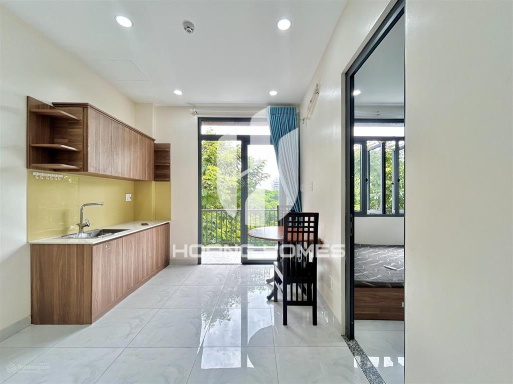 1 phòng ngủ ban công thoáng, full nội thất gần ngay chung cư citisoho, cát lái quận 2