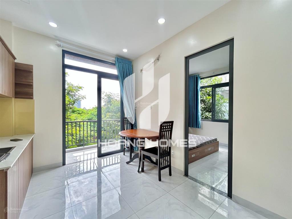 1 phòng ngủ ban công thoáng, full nội thất gần ngay chung cư citisoho, cát lái quận 2