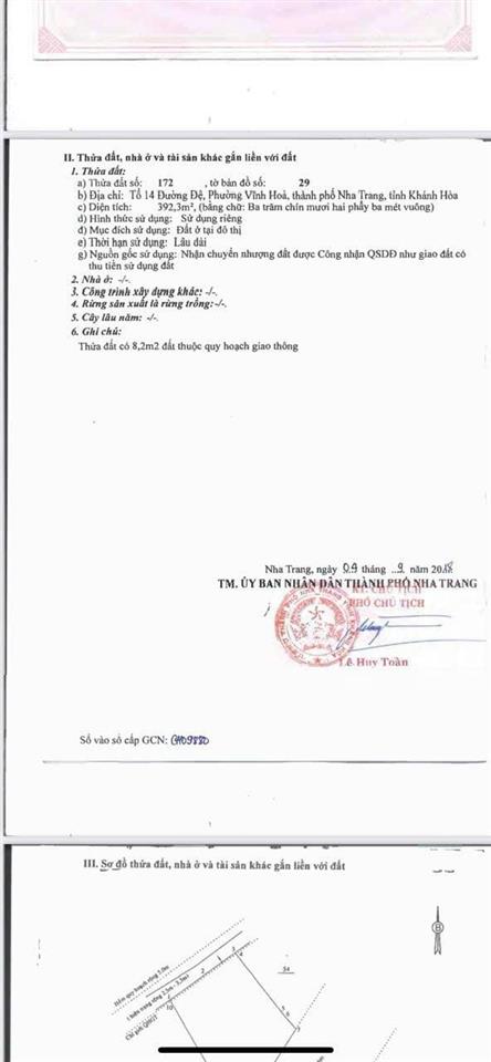 Em nguyệt nha trang cần bán lô đất đẹp gần biển 2 mặt tiền trước sau phạm văn đồng, nha trang