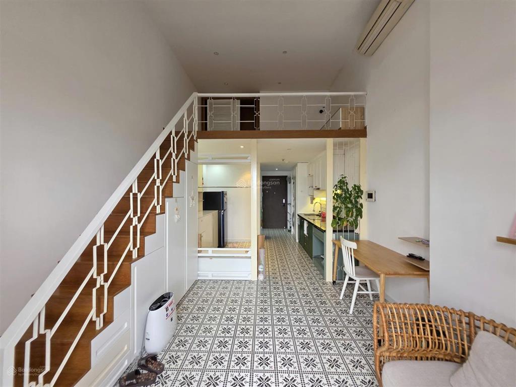 Bán căn có gác 1 phòng officetel 35m2 2,8 tỷ đầy đủ tiện nghi botanica premier view đông thoáng mát